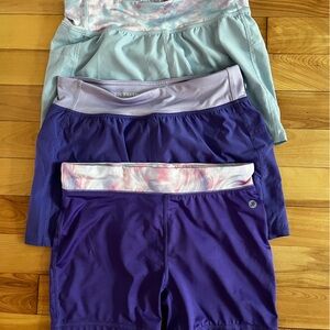 Joe Fresh Kids Shorts Set - Purple, Light Blue, Tie-Dye